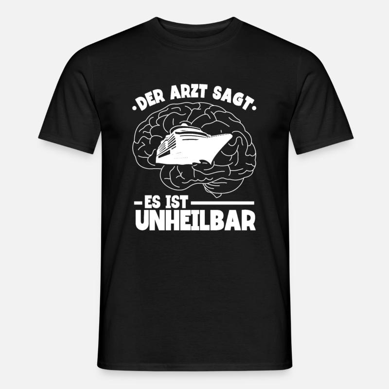 Kreuzfahrt - Männer T-Shirt - Schwarz