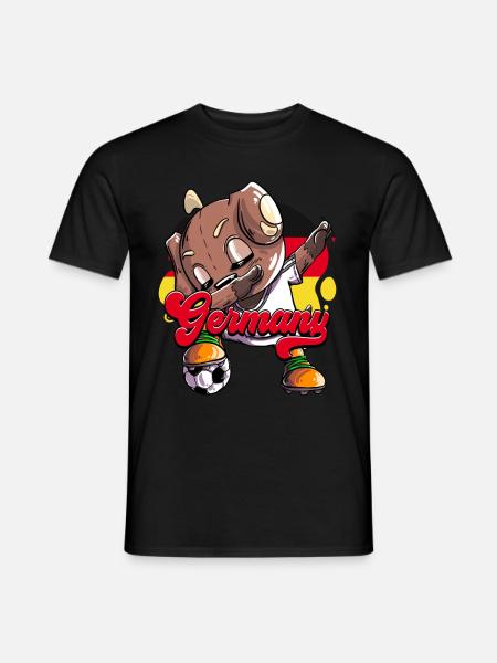 Germany Football - Men's T-Shirt - black