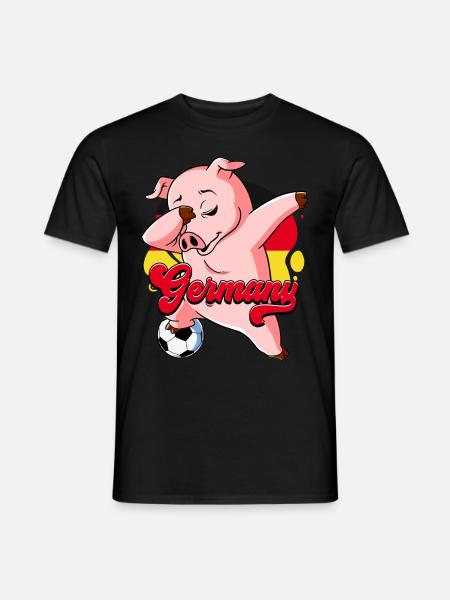 Germany Football - Men's T-Shirt - black