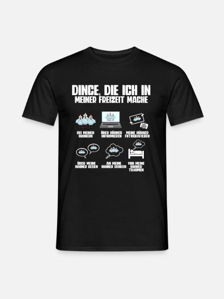 Huhn Hühner - Männer T-Shirt - Schwarz