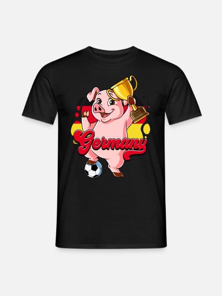 Germany Football - Men's T-Shirt - black