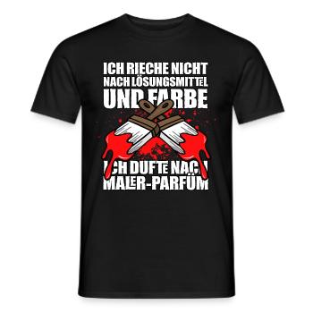 Maler - Männer T-Shirt - Schwarz - Vorne - AI Model Male 178 light (178cm)