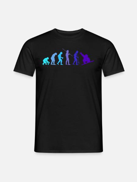 Snowboard - Men's T-Shirt - black