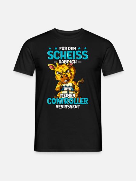 Zocken Gaming - Männer T-Shirt - Schwarz