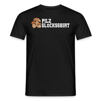 Pilz Glücksbringer Pilzsammler Pilz Sucher - Männer T-Shirt - Schwarz - Vorne - AI Model Male 178 light (178cm)
