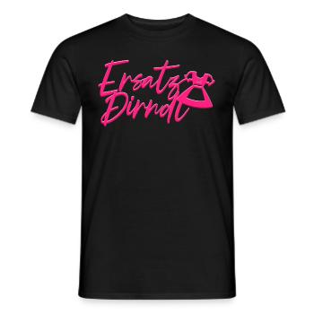 Ersatz Dirndl - Männer T-Shirt - Schwarz - Vorne - AI Model Male 178 light (178cm)