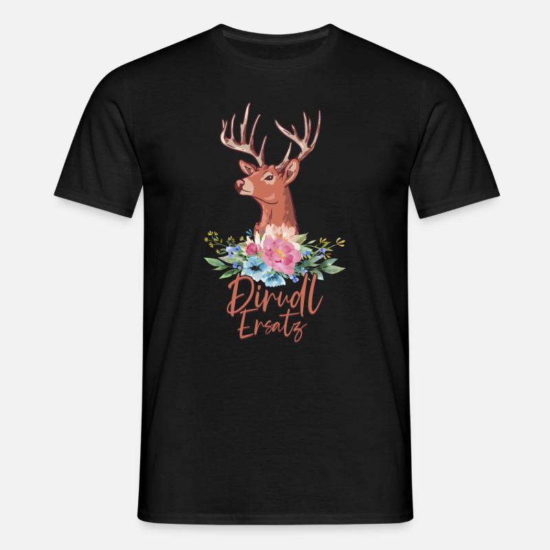 Dirndl Replacement - Men's T-Shirt - black