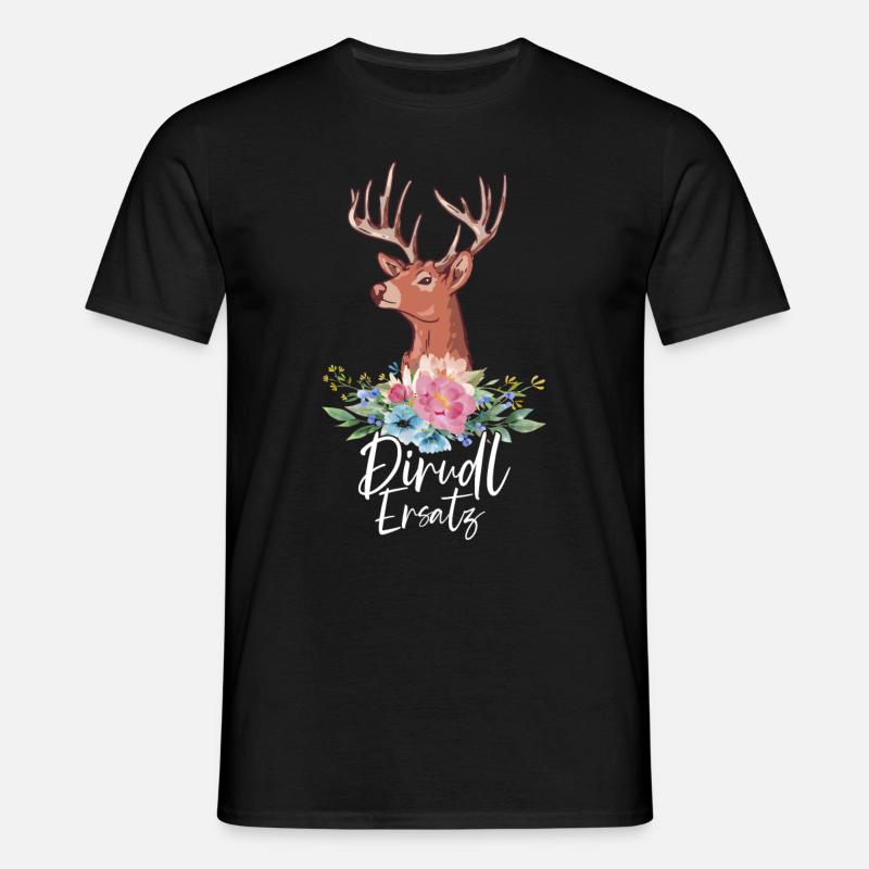 Dirndl Replacement - Men's T-Shirt - black