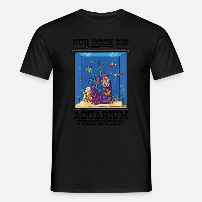 Aquarianer - Männer T-Shirt - Schwarz