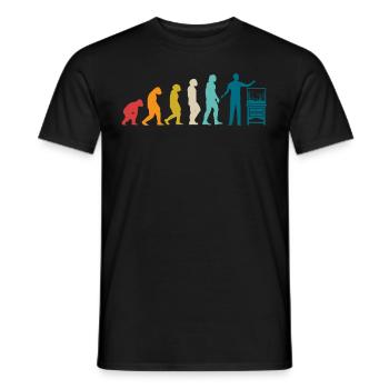 Aquarist - Men's T-Shirt - black - Front - AI Model Male 178 light (178cm)