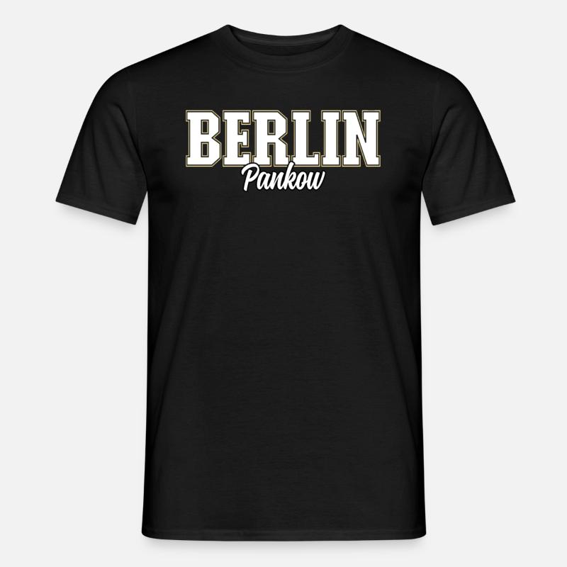 Berlin Pankow - Männer T-Shirt - Schwarz