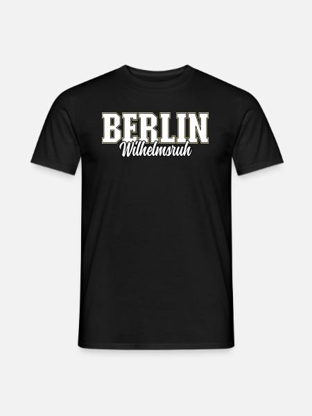 Berlin Wilhelmsruh - Männer T-Shirt - Schwarz