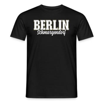 Berlin Schmargendorf - Männer T-Shirt - Schwarz - Vorne - AI Model Male 178 light (178cm)