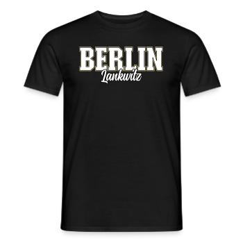 Berlin Lankwitz - Männer T-Shirt - Schwarz - Vorne - AI Model Male 178 light (178cm)