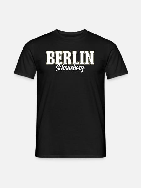 Berlin Schöneberg - Männer T-Shirt - Schwarz