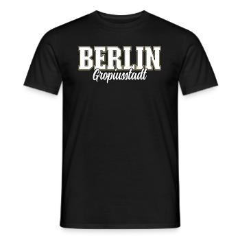 Berlin Gropiusstadt - Männer T-Shirt - Schwarz - Vorne - AI Model Male 178 light (178cm)