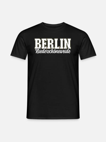 Berlin Niederschöneweide - Männer T-Shirt - Schwarz