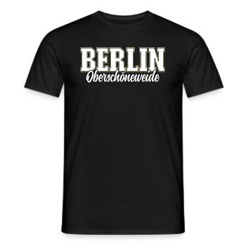 Berlin Oberschöneweide - Männer T-Shirt - Schwarz - Vorne - AI Model Male 178 light (178cm)