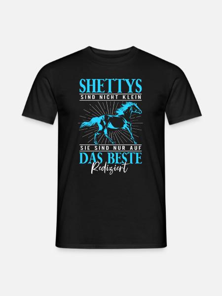 Shetty - Männer T-Shirt - Schwarz