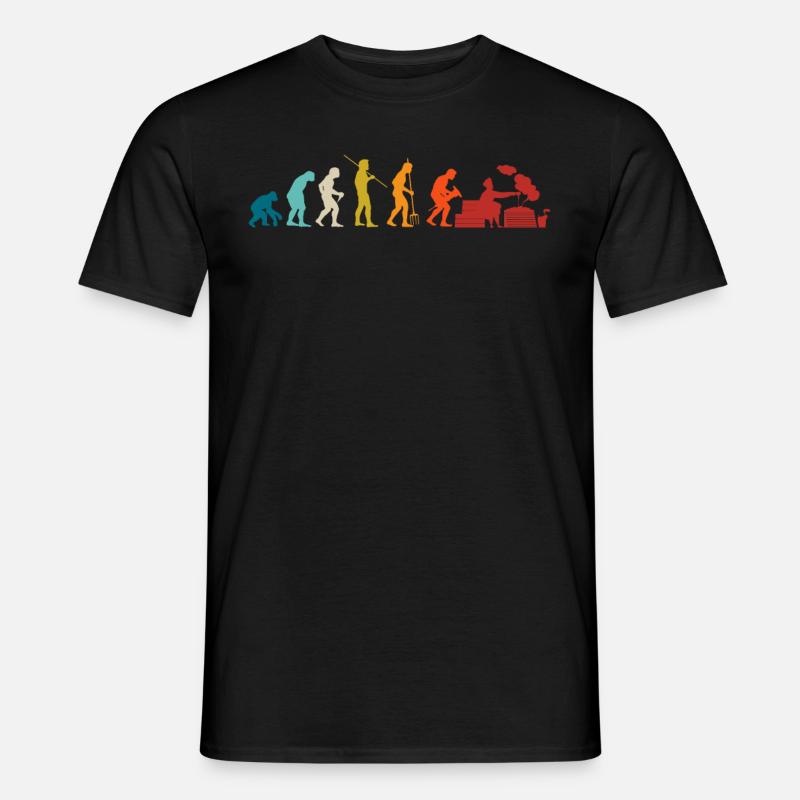 Sauna - Männer T-Shirt - Schwarz