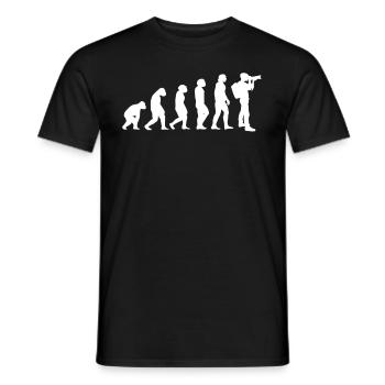 Photographes photographes - T-shirt homme - noir - Devant - AI Model Male 178 light (178cm)