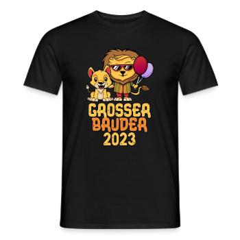 Großer Bruder 2023 - Männer T-Shirt - Schwarz - Vorne - AI Model Male 178 light (178cm)