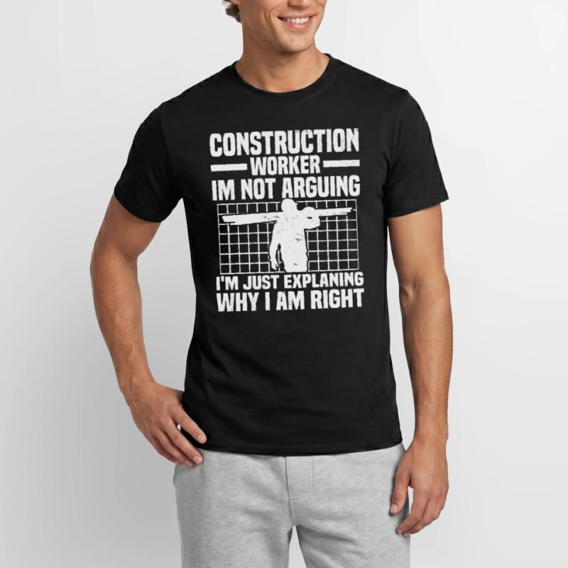 Construction worker Men's T-Shirt