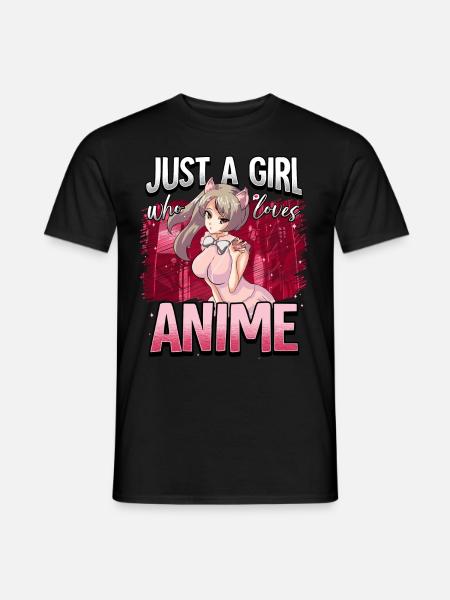 Anime Otaku Weeb - Männer T-Shirt - Schwarz