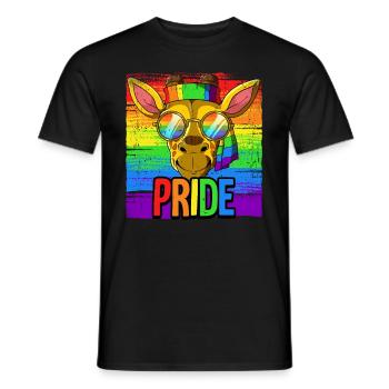 Fierté LGBTQ Christopher Street Day Costume Fierté - T-shirt homme - noir - Devant - AI Model Male 178 light (178cm)