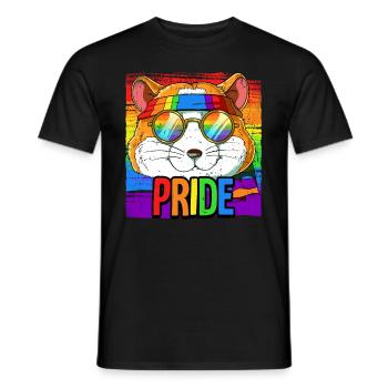Fierté LGBTQ Christopher Street Day Costume Fierté - T-shirt homme - noir - Devant - AI Model Male 178 light (178cm)