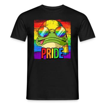Fierté LGBTQ Christopher Street Day Costume Fierté - T-shirt homme - noir - Devant - AI Model Male 178 light (178cm)