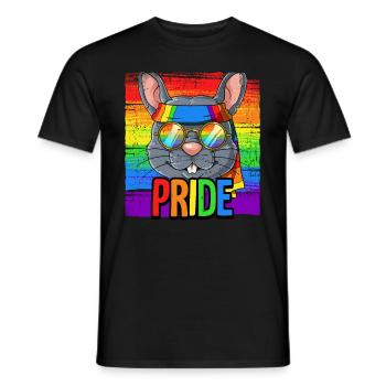 Fierté LGBTQ Christopher Street Day Costume Fierté - T-shirt homme - noir - Devant - AI Model Male 178 light (178cm)