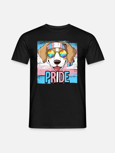 Pride LGBTQ Transgender Flagge Kostüm Pride Month - Männer T-Shirt - Schwarz