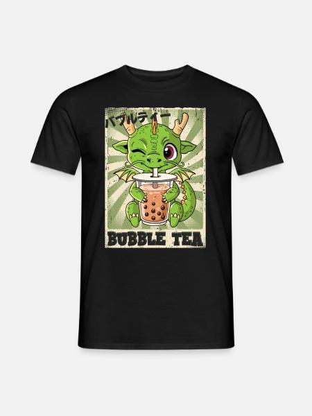 Boba Tea Dragon Bubble Tea - T-shirt homme - noir