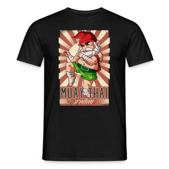 Muay Thaï - T-shirt homme - noir - Devant - AI Model Male 178 light (178cm)