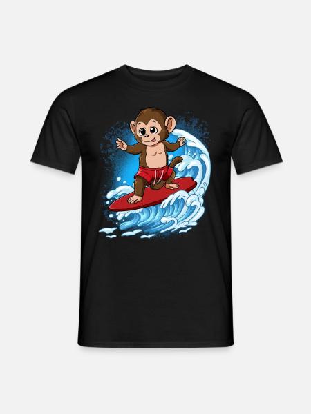 Wave surfers Surfers Surfers - Men's T-Shirt - black