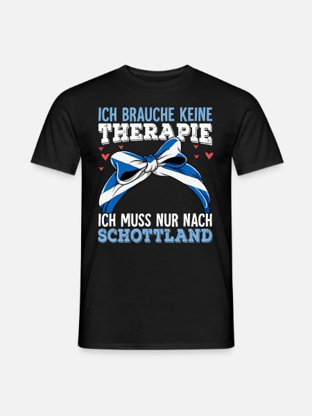 Schottland - Männer T-Shirt - Schwarz