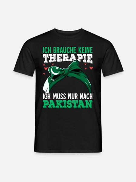 Pakistan - Männer T-Shirt - Schwarz