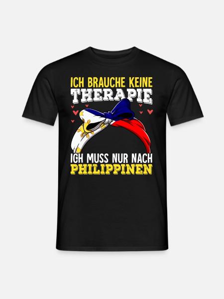 Philippinen - Männer T-Shirt - Schwarz