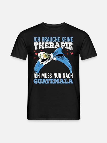 Guatemala - Männer T-Shirt - Schwarz