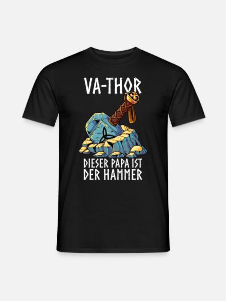 Vathor - Männer T-Shirt - Schwarz