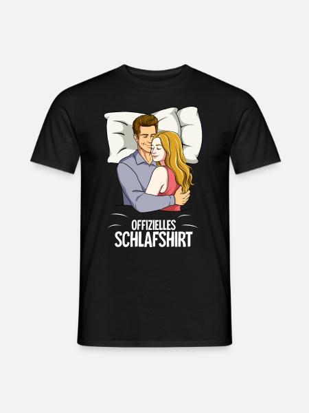 Official Sleep Shirt Partner - Men's T-Shirt - black