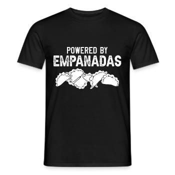 Empanada Argentina Dumpling Spain - Men's T-Shirt - black - Front - AI Model Male 178 light (178cm)