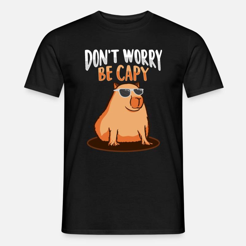 Kapivar - Mænd T-shirt - sort