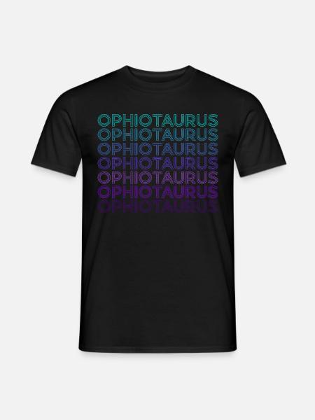 Ophiotaurus Mythologie grecque Rétro antique - T-shirt homme - noir