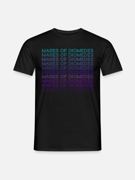 Mares of Diomedes Greek Mythology Retro - Men's T-Shirt - black