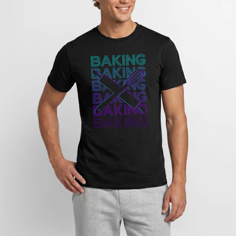 Baking Baker Baking Retro Gift Men’s T-shirt
