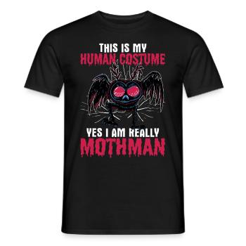 Mottenmann Gift - Men's T-Shirt - black - Front - AI Model Male 178 light (178cm)