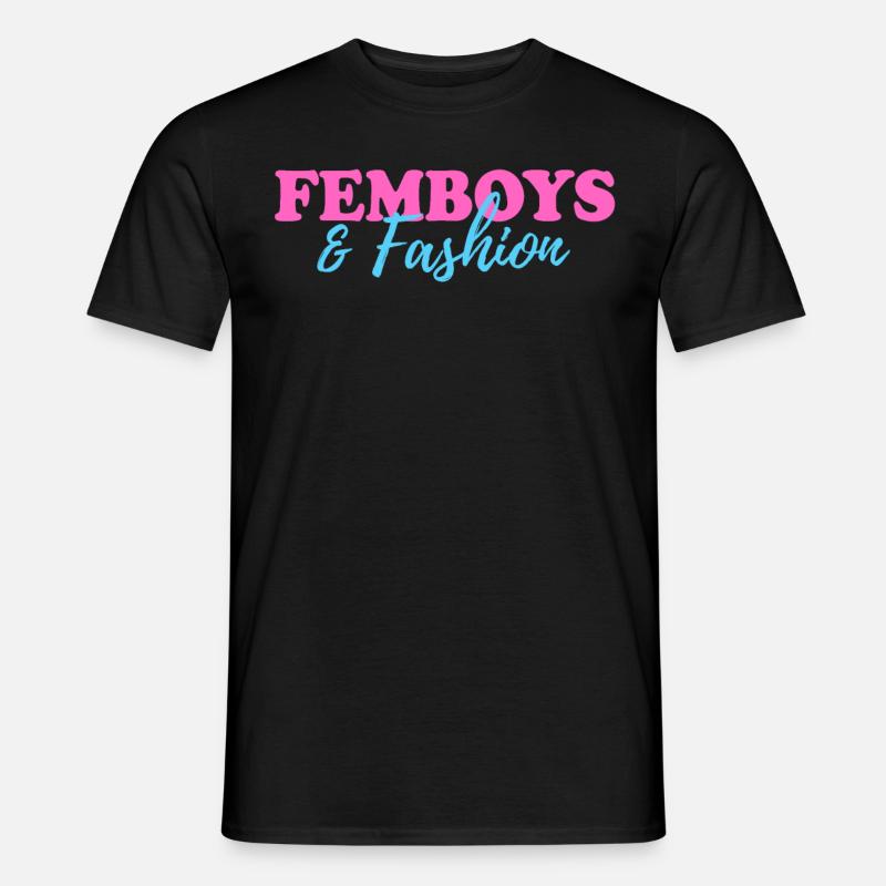 Femboy-Geschenk - Männer T-Shirt - Schwarz