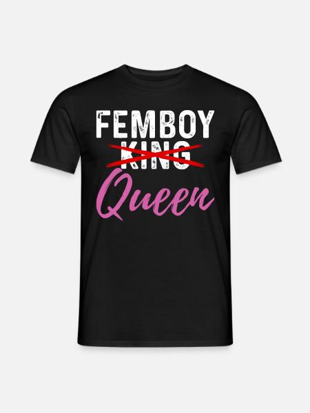 Funny Femboy Gift - Men's T-Shirt - black